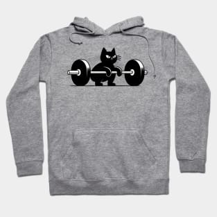 Feline Deadlift Whiz Hoodie